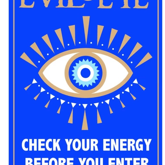 Blue Evil Eye Sign - Picture 3 of 3
